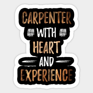 Wood Carpenter Joiner Woodcutter Craftsman Sticker